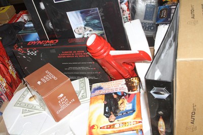 Lot 1509 - Two boxes of mixed Doctor Who collectables to...