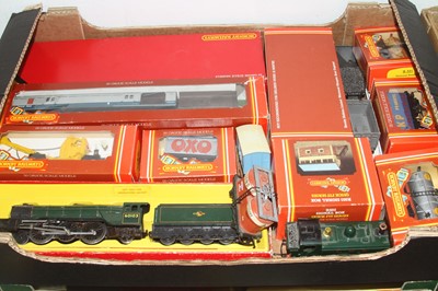 Lot 1523 - Two boxes to include Hornby operator mail...