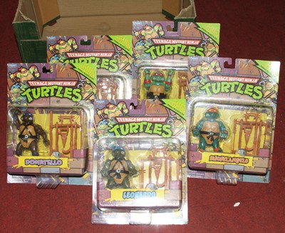 Lot 1550 - A collection of boxed Teenage Mutant Ninja...