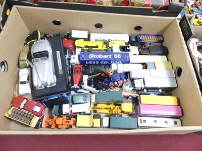 Lot 1576 - A box of mixed modern issue diecast to include...