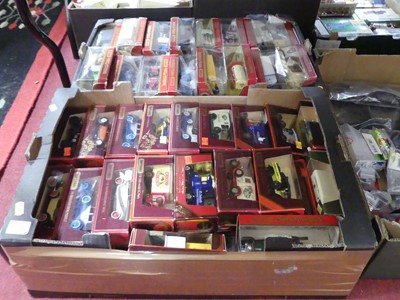 Lot 1586 - Two boxes of Matchbox Models of Yesteryear,...