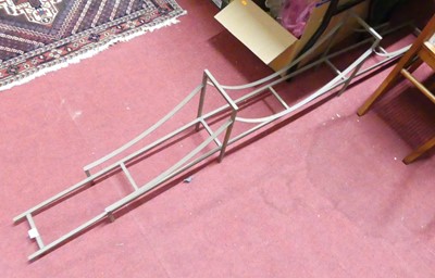Lot 1592 - An 0 gauge railway metal bridge