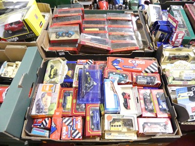 Lot 1595 - Two boxes of mixed modern issue diecast to...