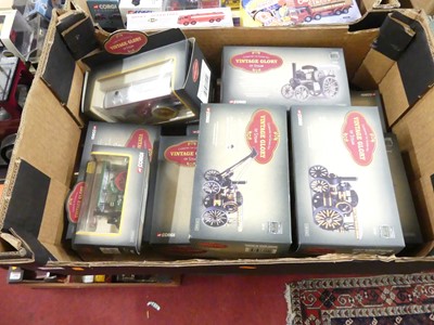 Lot 1597 - A box of Corgi Vintage Glory boxed traction...
