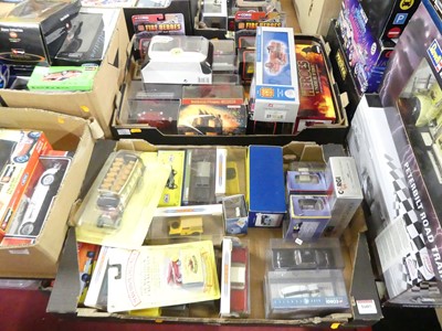 Lot 1605 - Two boxes of modern issue diecast to include...
