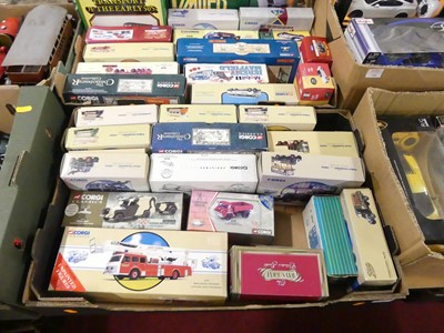Lot 1607 - Two boxes of Corgi Classics to include Simon...