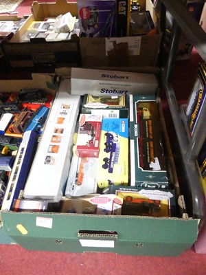 Lot 1623 - A box of modern issue diecast to include Corgi,...