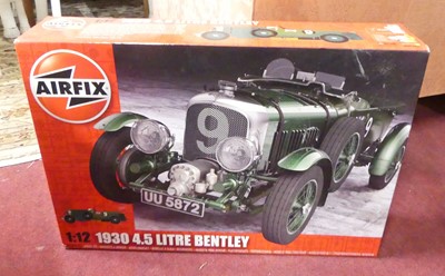 Lot 1630 - A 1:12 scale Airfix kit built model of a 1930s...