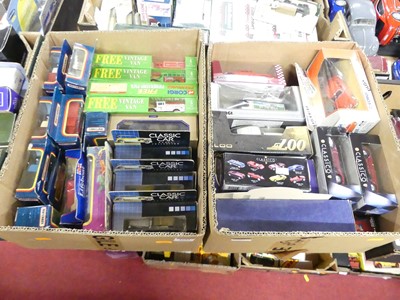 Lot 1651 - Two boxes containing modern issue toys to...