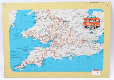 Lot 116 - An original early 20th century Great Western...