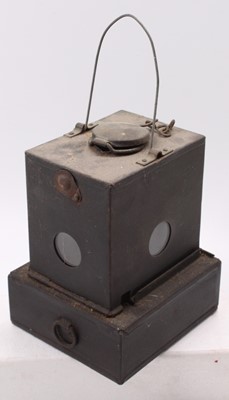 Lot 126 - A BR Midland Region stamped railway interest...
