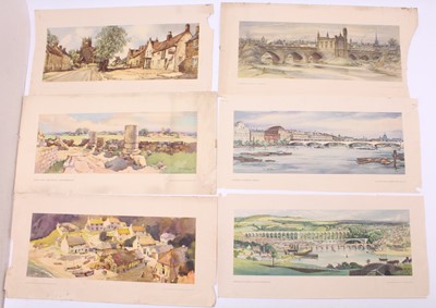 Lot 184 - A collection of 9 various original railway...