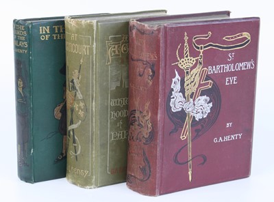 Lot 1055 - Henty, George Alfred: At Agincourt, Blackie...