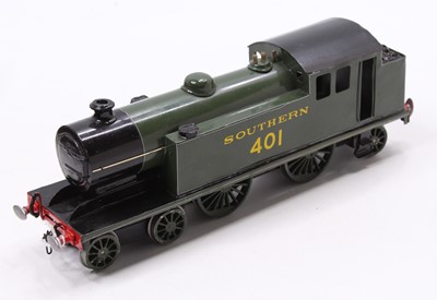 Lot 222 - 4-4-2 tank loco, label on underside states...