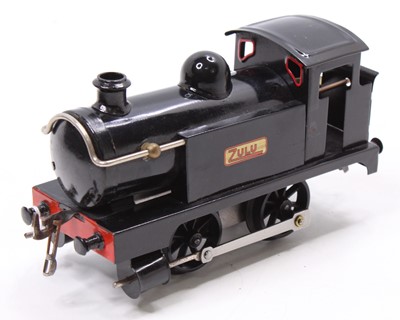Lot 227 - 1922/3 No.1 Hornby clockwork tank loco, ‘Zulu’...