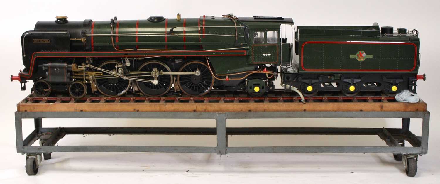 Lot 70 - 5-inch gauge well-engineered Class 7 Britannia...