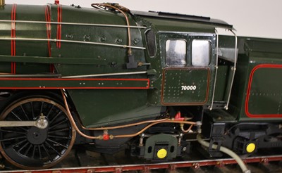Lot 70 - 5-inch gauge well-engineered Class 7 Britannia...