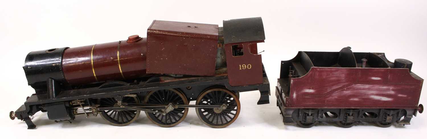 Lot 71 - Part built 5 inch gauge live steam Royal Scot...