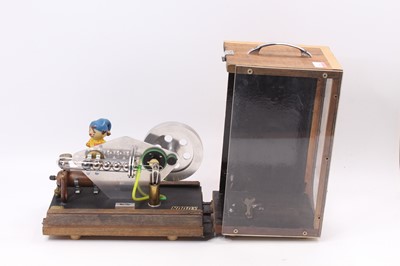 Lot 73 - Scratchbuilt Stirling cycle hot air gas...