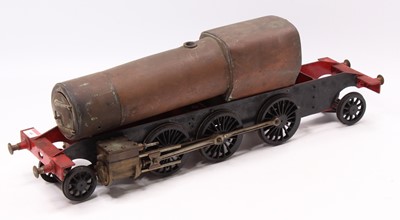 Lot 44 - A 3.5" gauge 2-6-2 part built live steam...