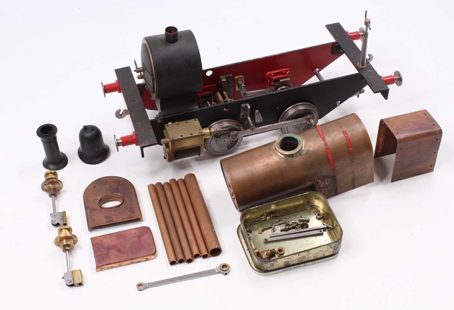 Lot 49 - A part built 3.5" gauge Tich 0-4--0 locomotive...
