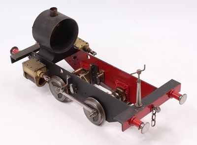 Lot 49 - A part built 3.5" gauge Tich 0-4--0 locomotive...