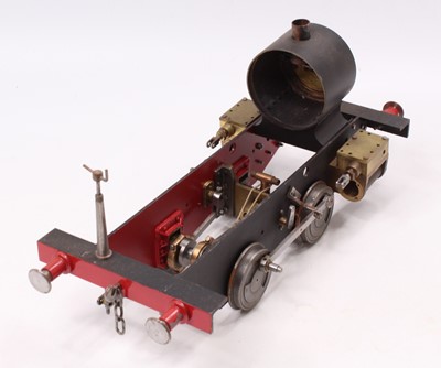 Lot 49 - A part built 3.5" gauge Tich 0-4--0 locomotive...