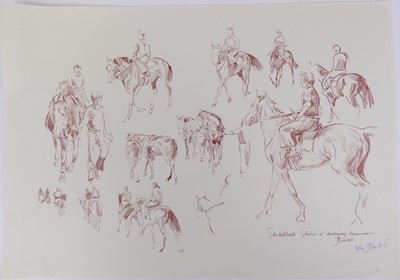Lot 241 - Tom Coates (1941-2023) - Sketchbook studies at...