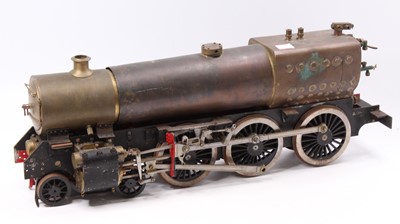 Lot 54 - A part built 3.5" gauge live steam 4-6-0...