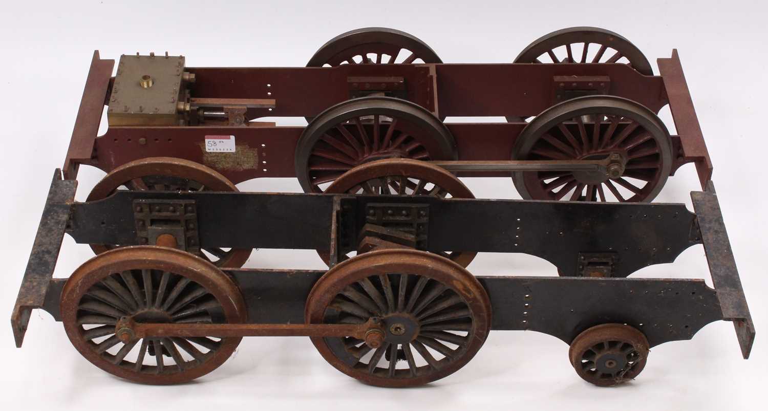 Lot 58 - A pair of 5" gauge part built 2-4-0 London...