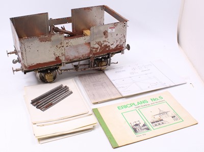 Lot 74 - A 5" gauge kit built scale model of a railway...