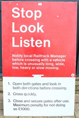 Lot 191 - An original British Railways illuminated sign,...