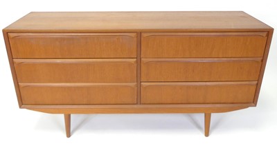 Lot 336 - A 1960s Danish teak compact sideboard, having...