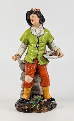 Lot 1118 - A Jacob Petit porcelain porcelain figural...