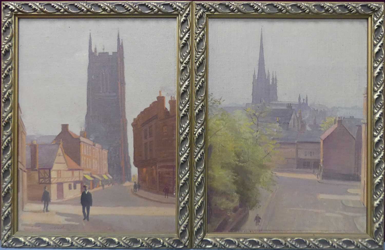 Lot 217 - *Ernest Townsend (1880-1944) - Pair; Street...