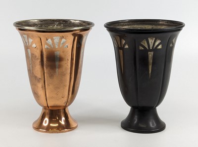 Lot 143 - Christofle of Paris - a pair of Art Deco...