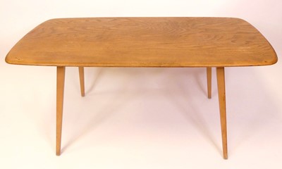 Lot 311 - A 1960s Ercol blond elm Windsor model 382...