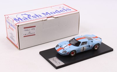 Lot 931 - A Marsh Models 1/43 scale factory hand-built...
