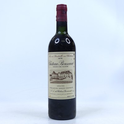 Lot 1016 - Château Bouscaut, 1978, Graves, one bottle