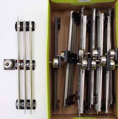 Lot 244 - Standard length (approx. 11.5”) 0-gauge track...