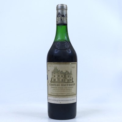 Lot 1018 - Château Haut-Brion, 1972, Pessac-Leognan, one...