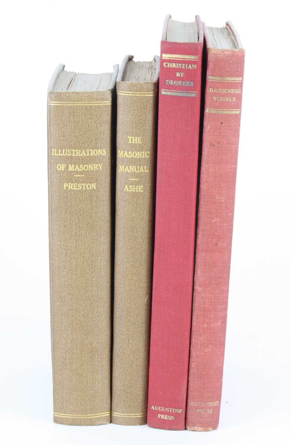 Lot 1024 - Preston, William: Illustartions Of Masonry. By...