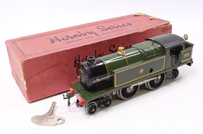 Lot 166 - 1936-41 Hornby clockwork No.2 Special tank...