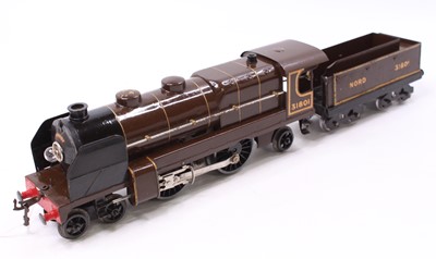Lot 173 - 1934-6 Hornby E320 20v AC Riviera Blue Train...