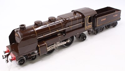 Lot 174 - 1938-41 Hornby No.3C clockwork Riviera Blue...