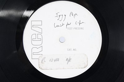 Lot 540 - Iggy Pop, Lust For Life, RCA Test pressing,...