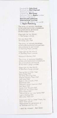 Lot 546 - The Beatles - Let It Be, PXS 1, Apple PCS 7096...