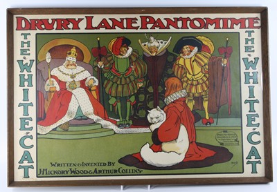 Lot 784 - A reproduction chromo-lithograph theatre print...