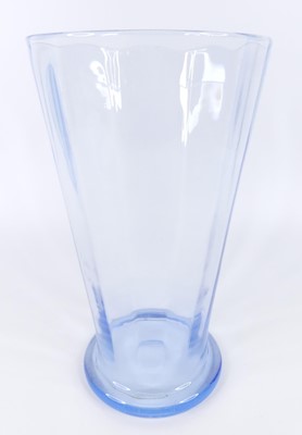 Lot 69 - Possibly Whitefriars - a large 1960s blue...