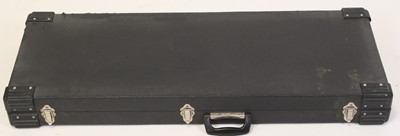 Lot 514 - A black vinyl clad guitar / keyboard travel...